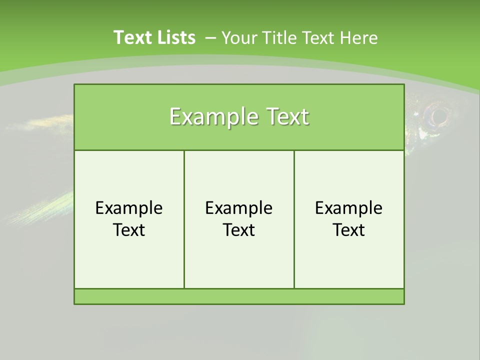 Wild Poeciliidae Endler PowerPoint Template