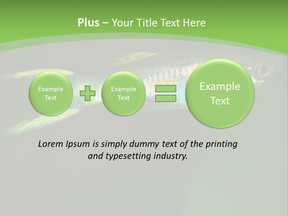 Wild Poeciliidae Endler PowerPoint Template