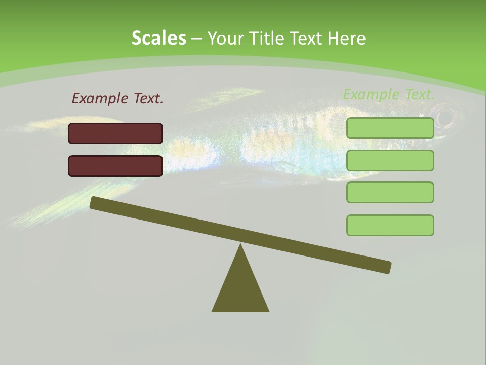 Wild Poeciliidae Endler PowerPoint Template