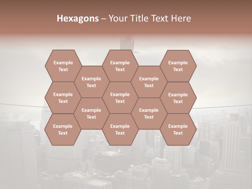 Enables Manhattan Altitude PowerPoint Template