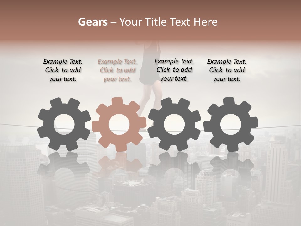 Enables Manhattan Altitude PowerPoint Template