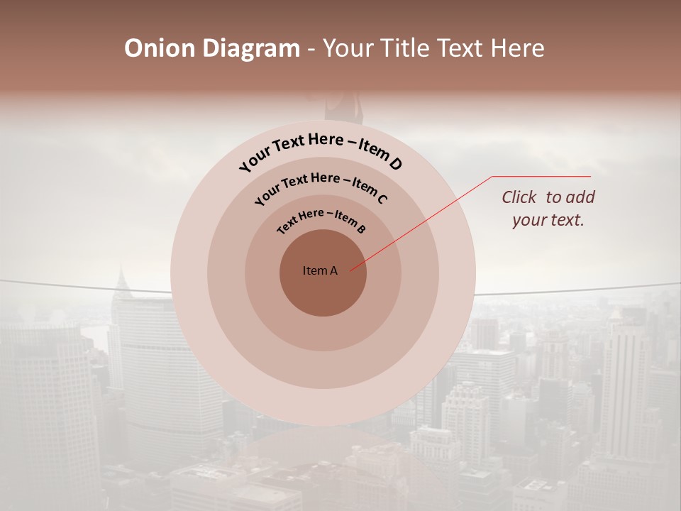 Enables Manhattan Altitude PowerPoint Template