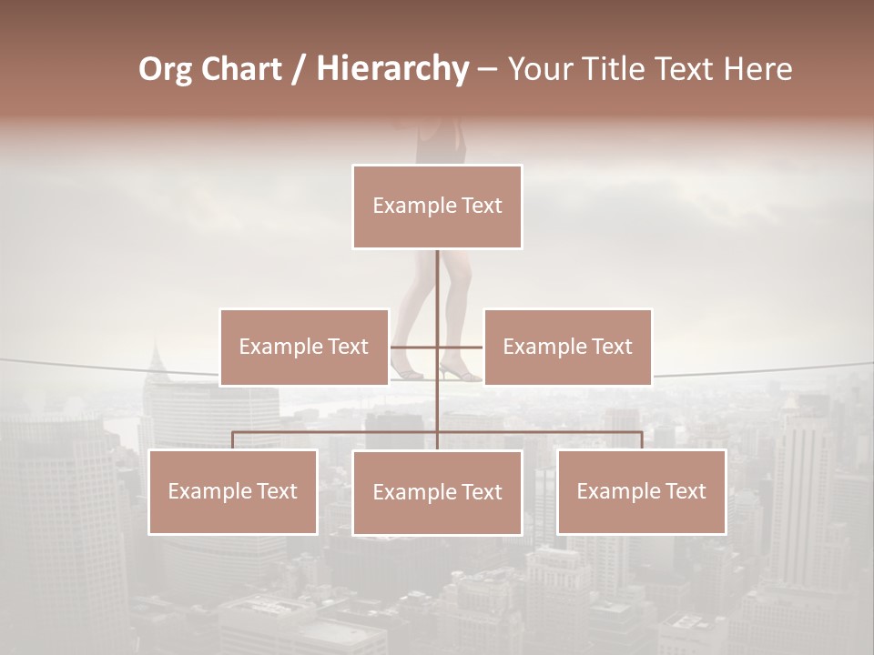 Enables Manhattan Altitude PowerPoint Template