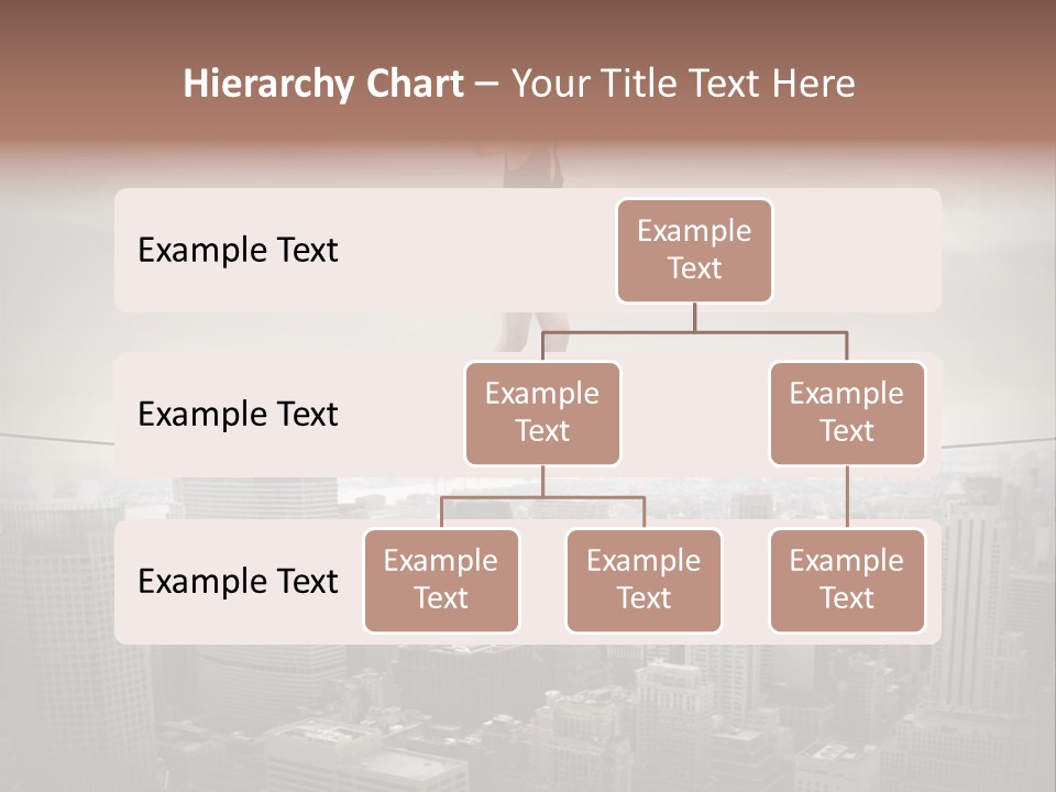 Enables Manhattan Altitude PowerPoint Template