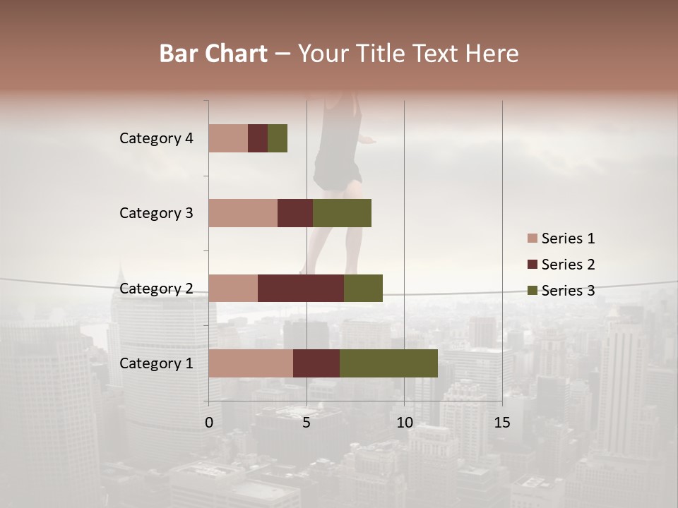 Enables Manhattan Altitude PowerPoint Template