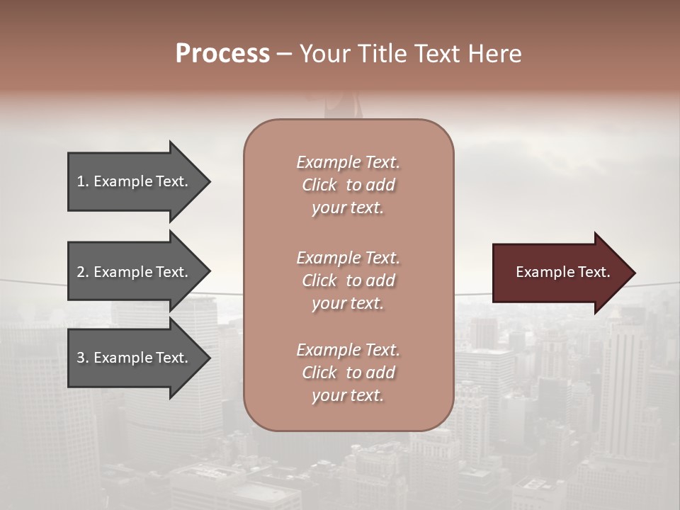 Enables Manhattan Altitude PowerPoint Template