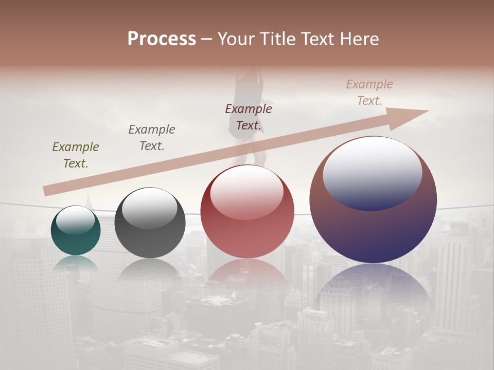 Enables Manhattan Altitude PowerPoint Template