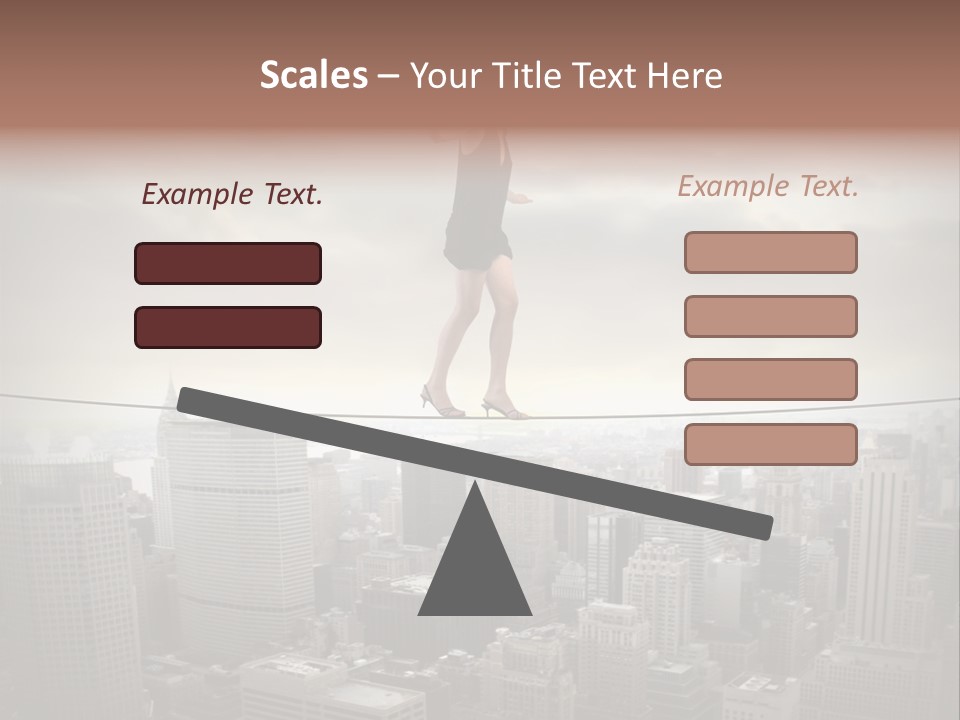 Enables Manhattan Altitude PowerPoint Template