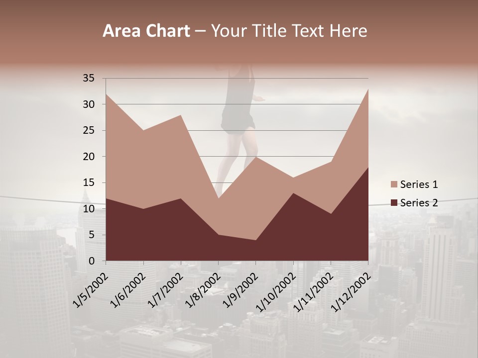 Enables Manhattan Altitude PowerPoint Template