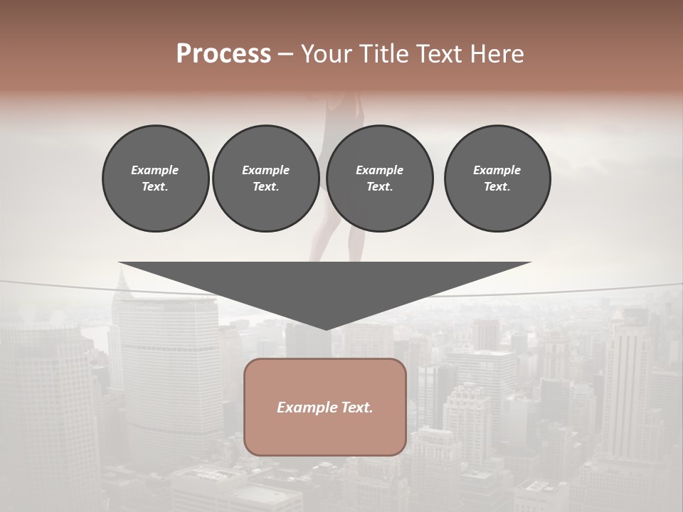 Enables Manhattan Altitude PowerPoint Template