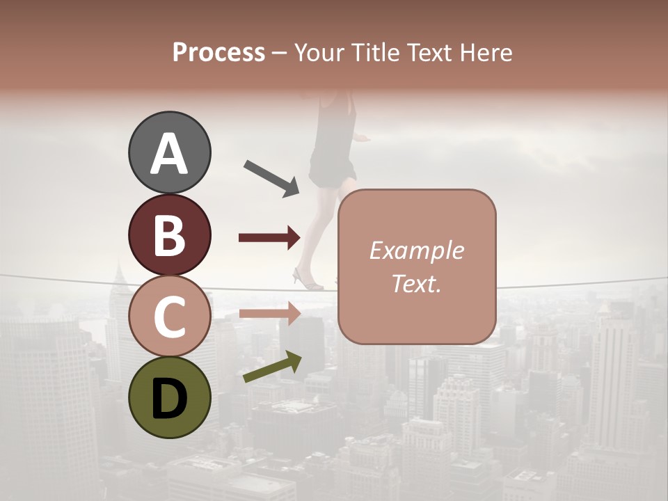 Enables Manhattan Altitude PowerPoint Template