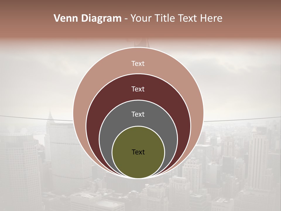 Enables Manhattan Altitude PowerPoint Template