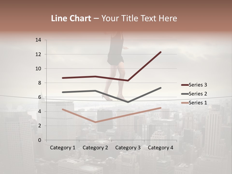 Enables Manhattan Altitude PowerPoint Template