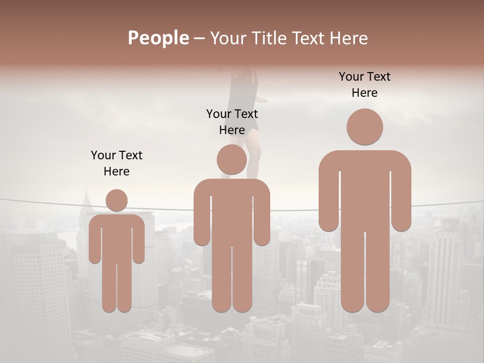 Enables Manhattan Altitude PowerPoint Template