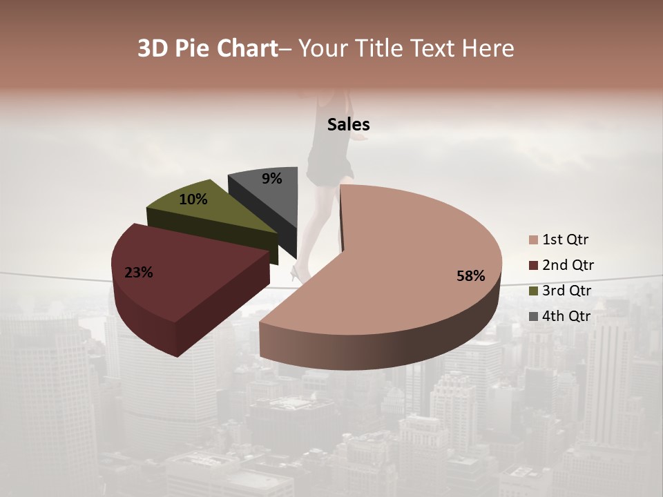 Enables Manhattan Altitude PowerPoint Template