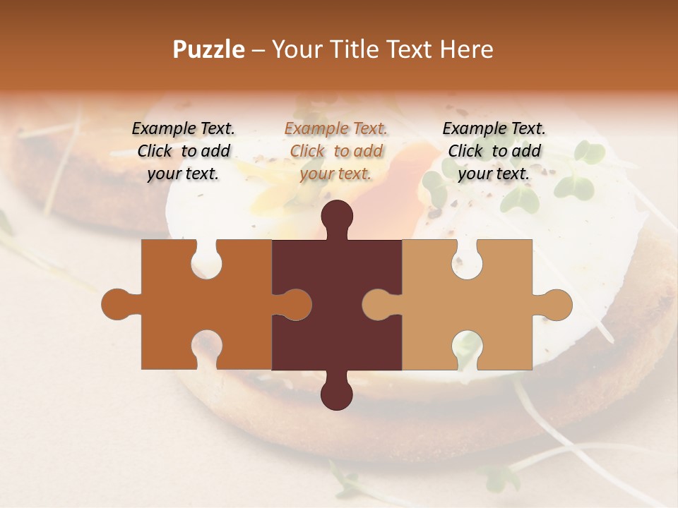 Cooked Toast Seasoning PowerPoint Template