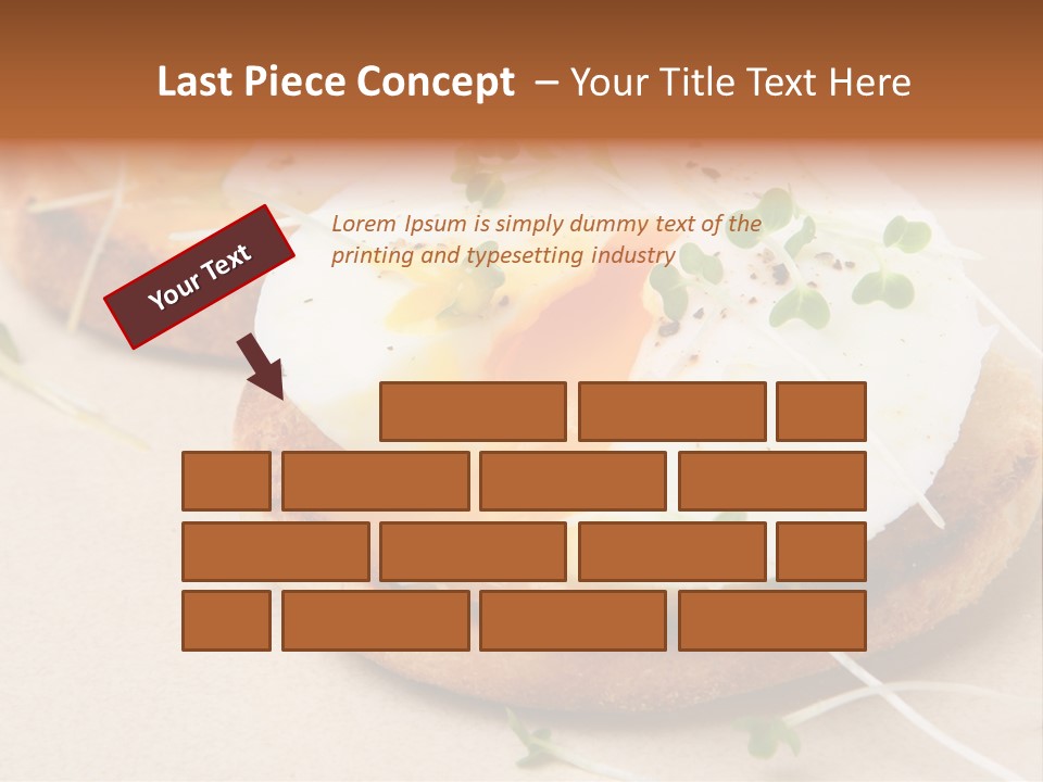 Cooked Toast Seasoning PowerPoint Template