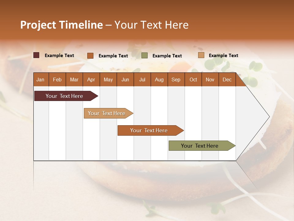 Cooked Toast Seasoning PowerPoint Template