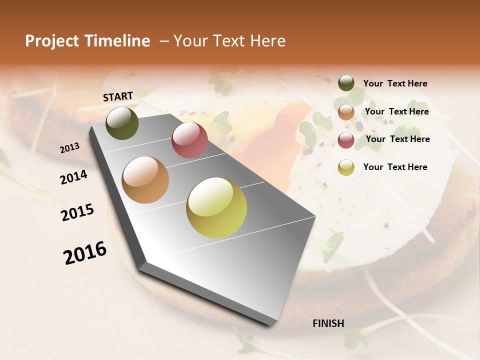 Cooked Toast Seasoning PowerPoint Template