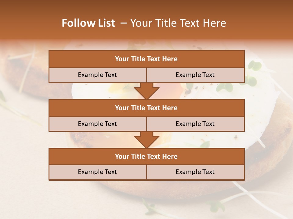 Cooked Toast Seasoning PowerPoint Template