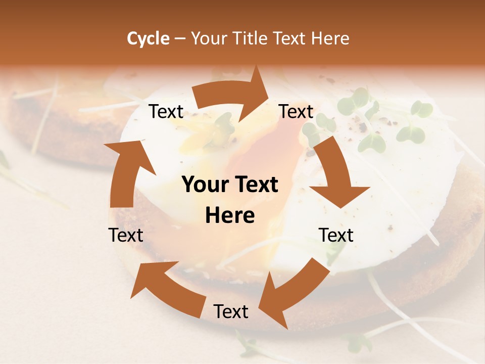 Cooked Toast Seasoning PowerPoint Template