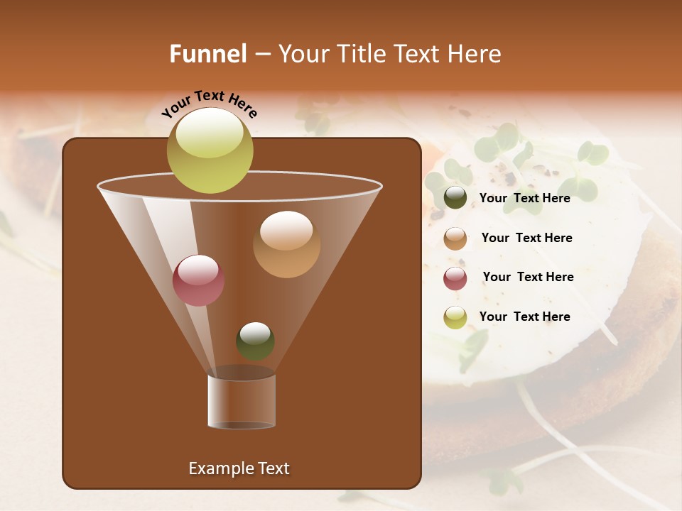 Cooked Toast Seasoning PowerPoint Template