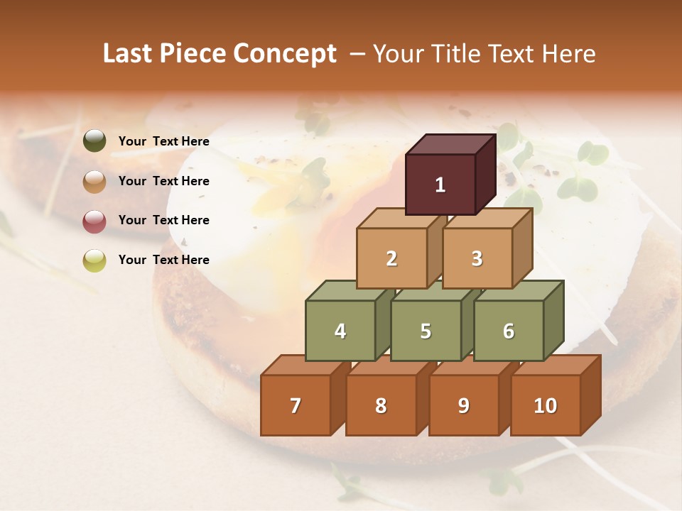 Cooked Toast Seasoning PowerPoint Template