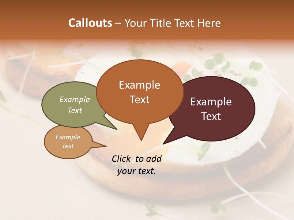 Cooked Toast Seasoning PowerPoint Template