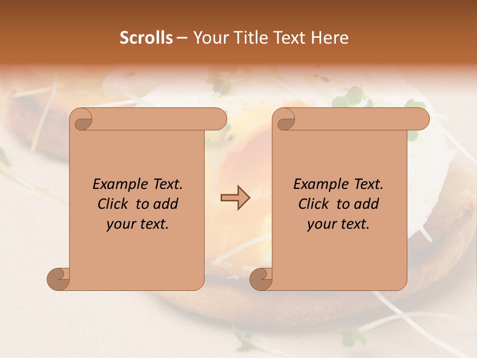 Cooked Toast Seasoning PowerPoint Template