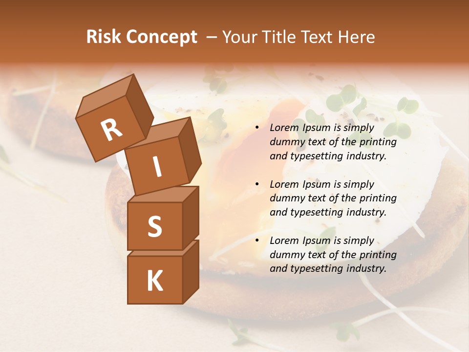 Cooked Toast Seasoning PowerPoint Template