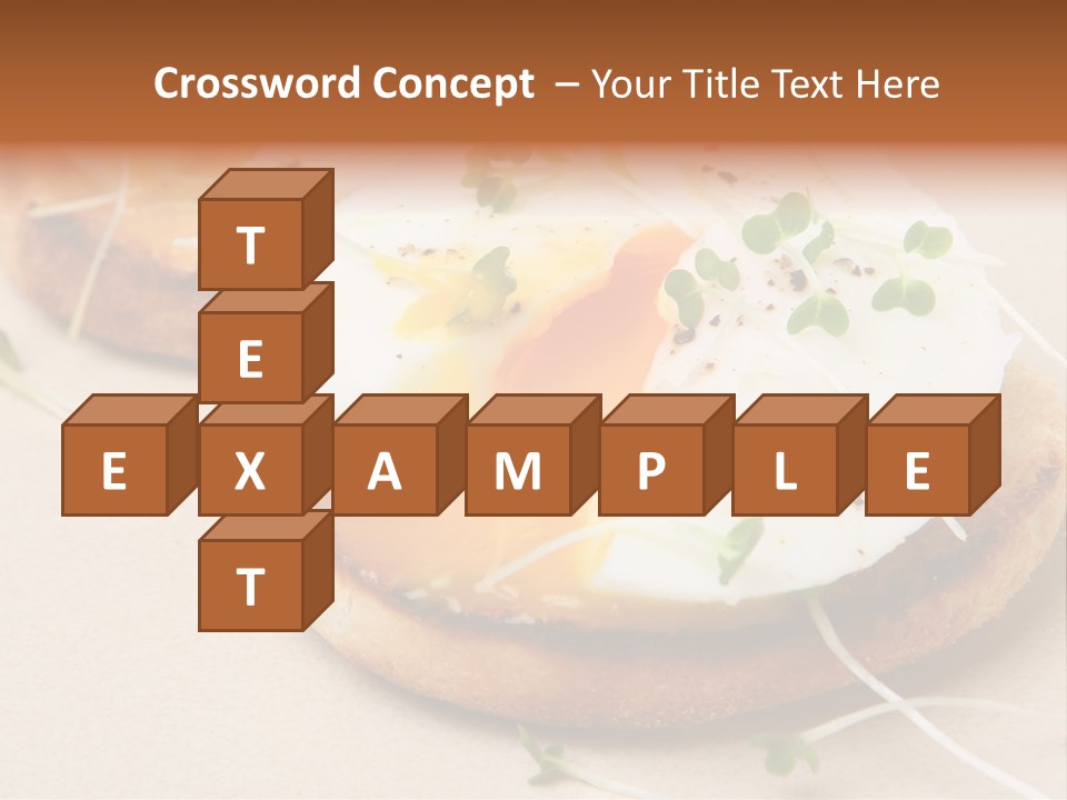 Cooked Toast Seasoning PowerPoint Template