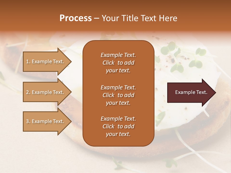 Cooked Toast Seasoning PowerPoint Template