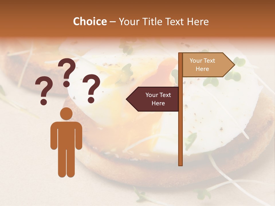 Cooked Toast Seasoning PowerPoint Template