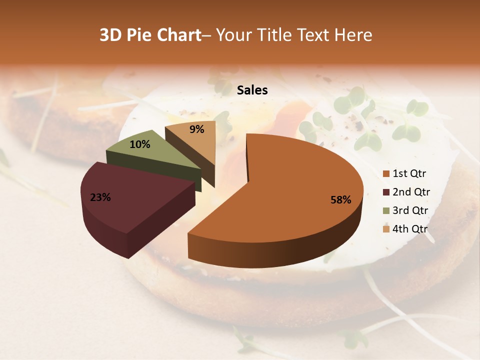 Cooked Toast Seasoning PowerPoint Template