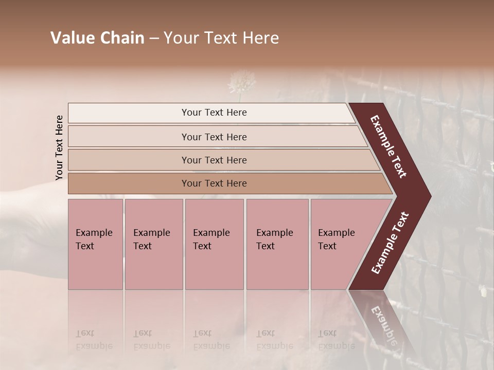 Cage Fur Confidence PowerPoint Template
