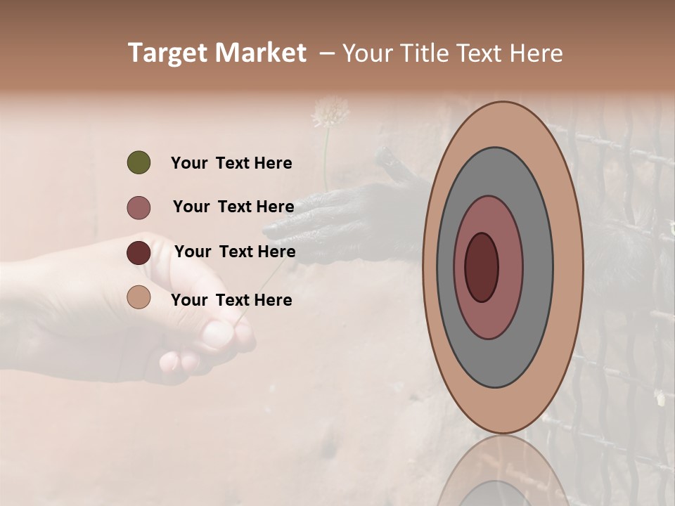 Cage Fur Confidence PowerPoint Template