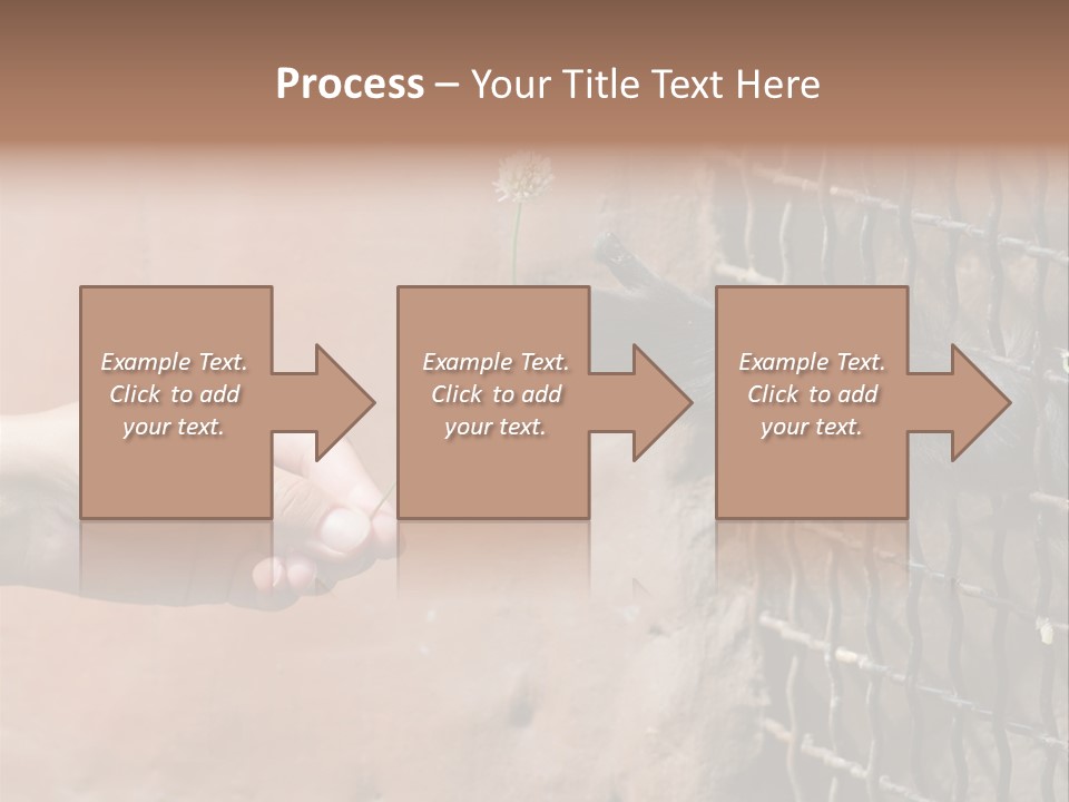 Cage Fur Confidence PowerPoint Template