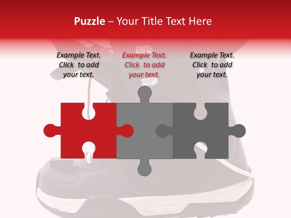 Sport Winter White PowerPoint Template