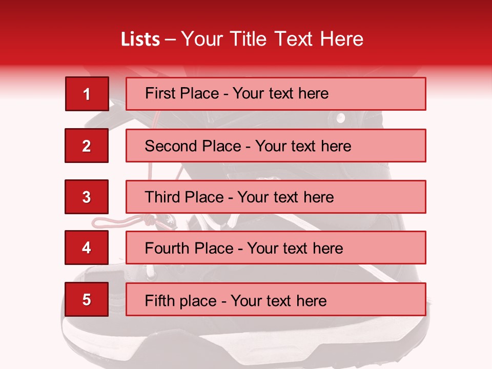 Sport Winter White PowerPoint Template