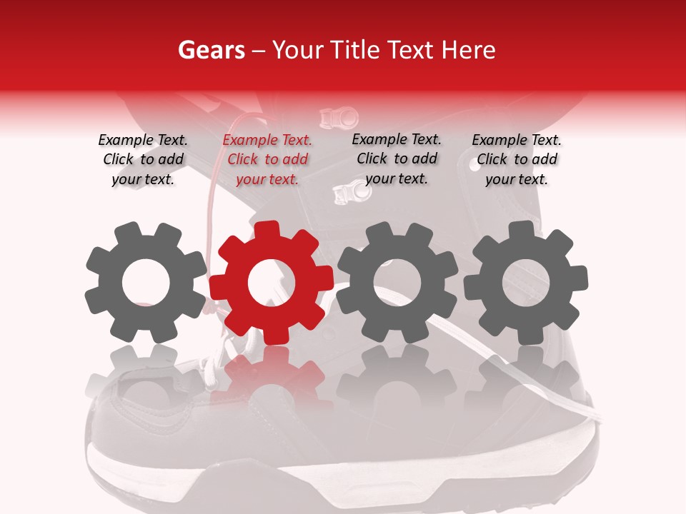 Sport Winter White PowerPoint Template