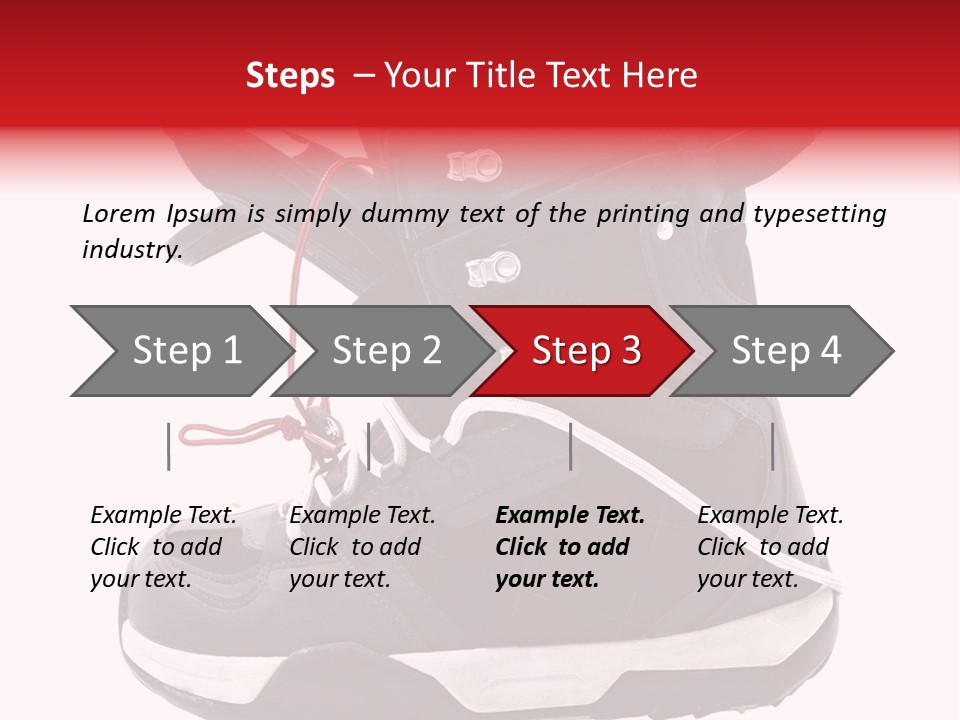Sport Winter White PowerPoint Template