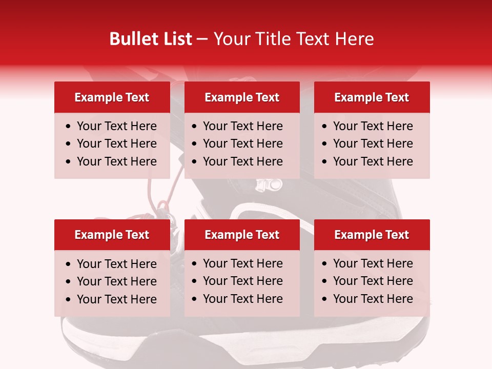 Sport Winter White PowerPoint Template