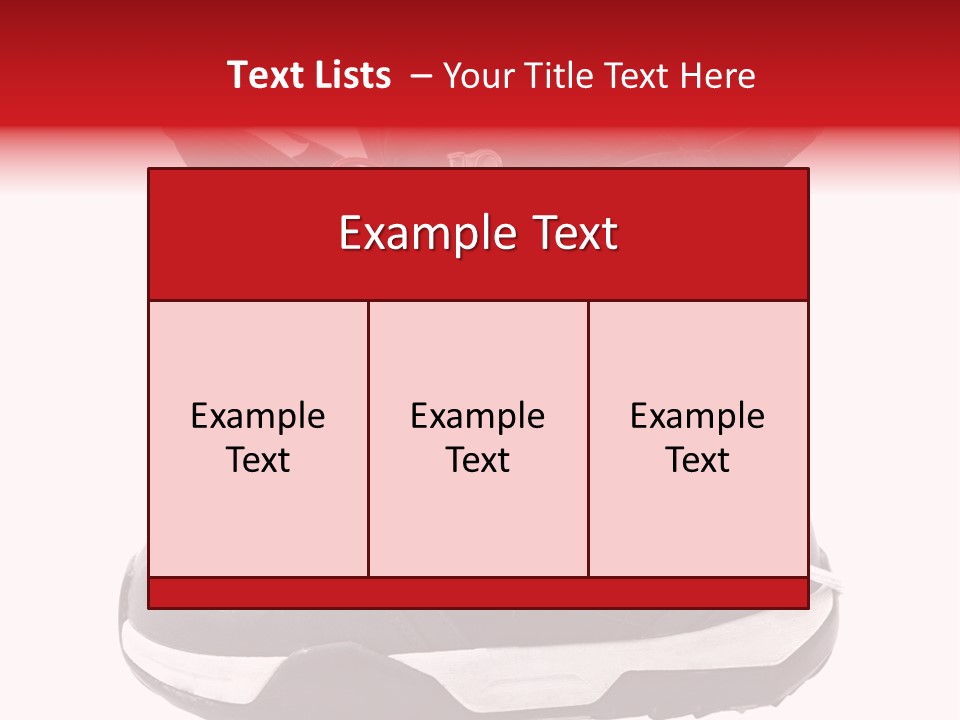 Sport Winter White PowerPoint Template