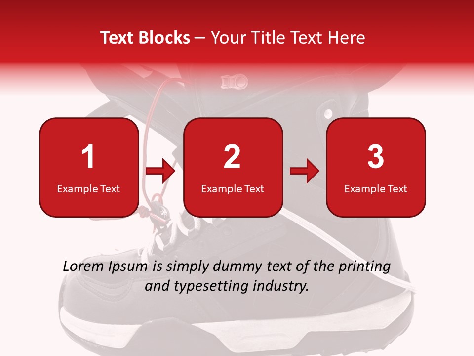 Sport Winter White PowerPoint Template