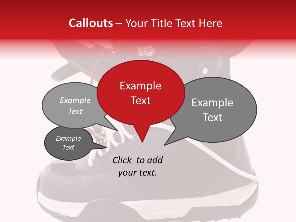 Sport Winter White PowerPoint Template