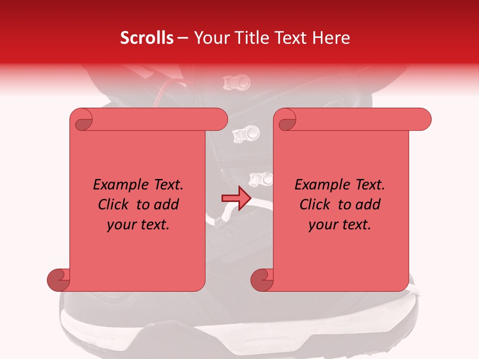 Sport Winter White PowerPoint Template