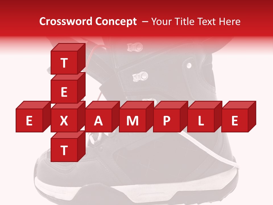 Sport Winter White PowerPoint Template