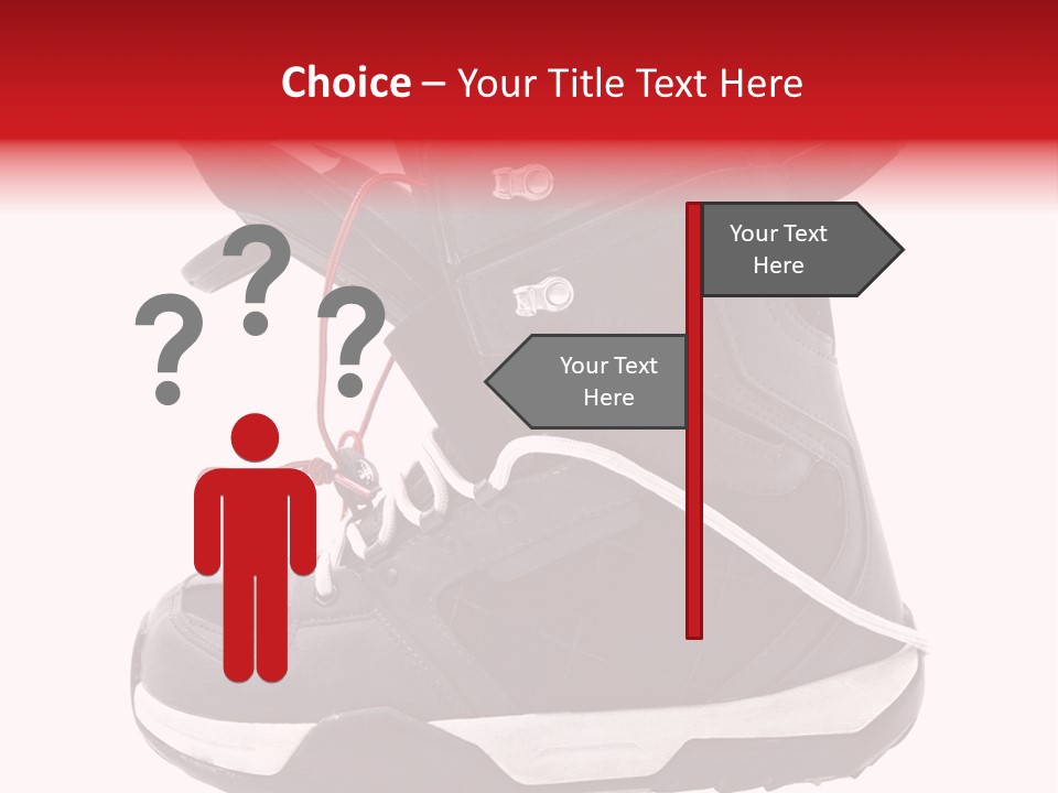 Sport Winter White PowerPoint Template