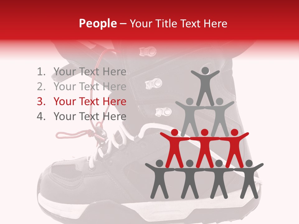 Sport Winter White PowerPoint Template