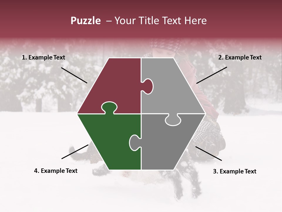 Pets Smile Caucasian PowerPoint Template